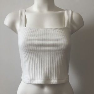 American eagle ribbed tank top